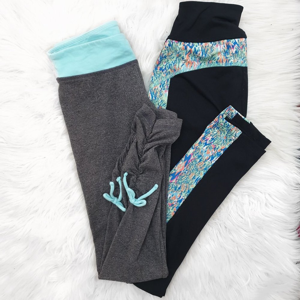 Two Pairs of Yoga Pants/Leggings